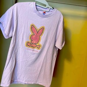 Lavender mens size medium playboy tshirt